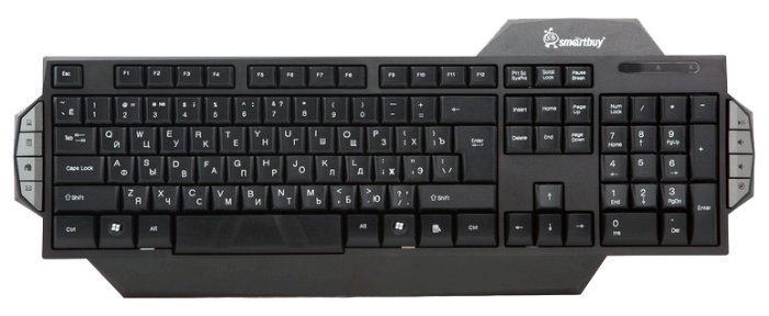 Клавиатура SmartBuy SBK-201U-K Black USB (фото modal 1)