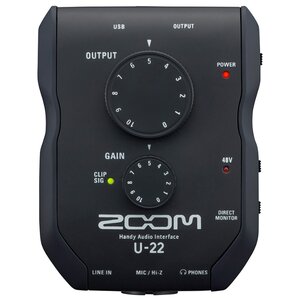Внешняя звуковая карта Zoom U-22 (фото modal nav 1)