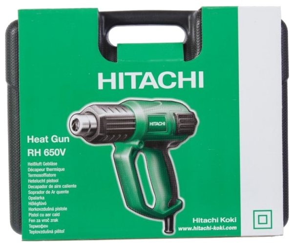 Строительный фен Hitachi RH650V Case (фото modal 5)
