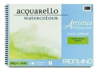 Альбом для акварели Fabriano Artistico Traditional White 36 х 26 см, 300 г/м², 12 л. (фото modal 1)