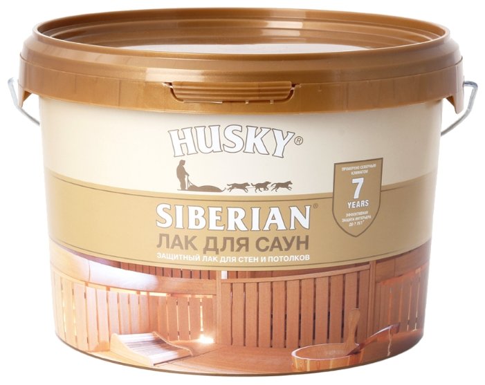 Лак HUSKY Siberian Для саун (2.5 л) (фото modal 1)