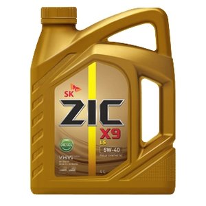 Моторное масло ZIC X9 LS DIESEL 5W-40 4 л (фото modal nav 1)