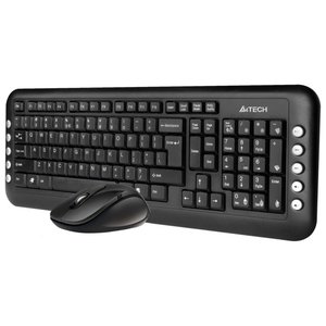 Клавиатура и мышь A4Tech 7200N Black USB (фото modal nav 1)