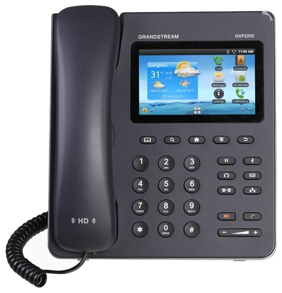 VoIP-телефон Grandstream GXP2200 (фото modal 2)