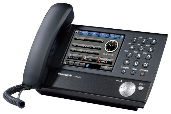 VoIP-телефон Panasonic KX-NT400 (фото modal 1)