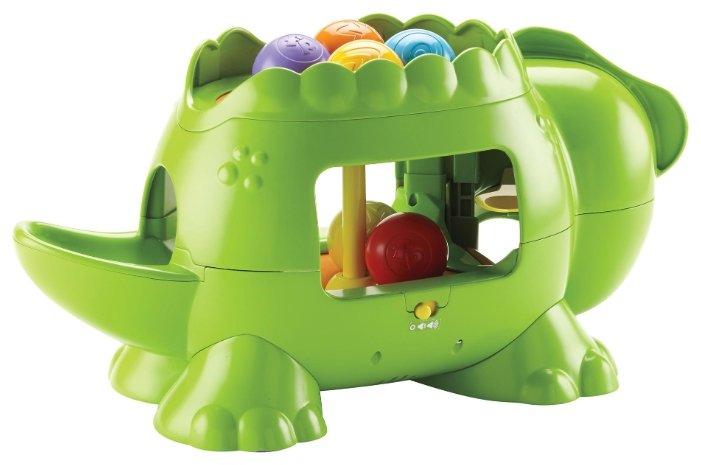 Интерактивная развивающая игрушка Fisher-Price Динозавр с шариками (фото modal 3)