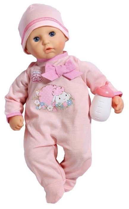 Кукла Zapf Creation Baby Annabelle с бутылочкой 36 см 794-463 (фото modal 1)