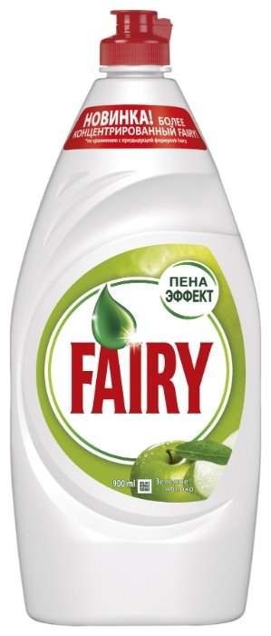 Fairy Средство для мытья посуды Зелёное яблоко (фото modal 1)