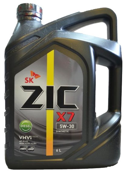 Моторное масло ZIC X7 DIESEL 5W-30 6 л (фото modal 1)
