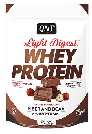 Протеин QNT Light Digest Whey Protein (500 г) (фото modal 7)