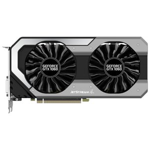 Видеокарта Palit GeForce GTX 1060 1506MHz PCI-E 3.0 6144MB 8000MHz 192 bit DVI HDMI HDCP JetStream (фото modal nav 1)