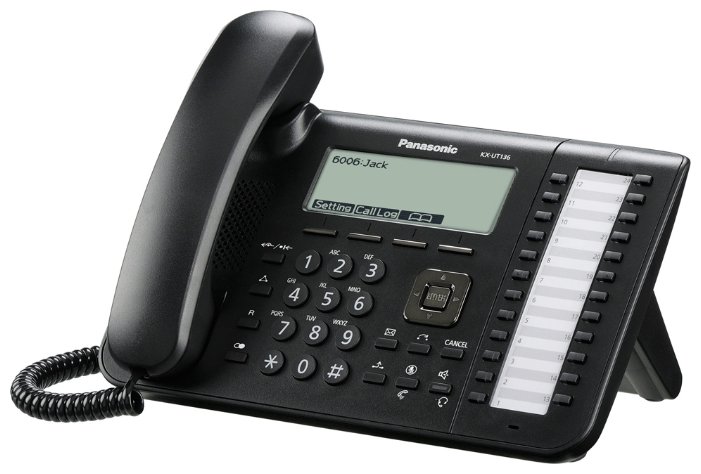 VoIP-телефон Panasonic KX-UT136 (фото modal 2)