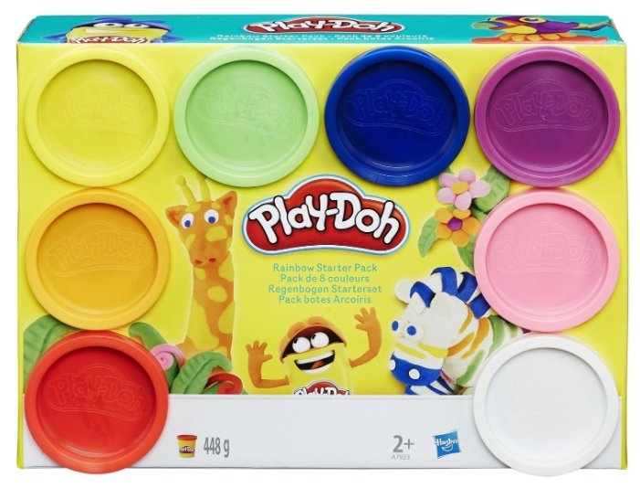 Масса для лепки Play-Doh Набор 8 банок (A7923) (фото modal 1)