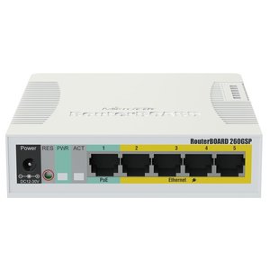 Коммутатор MikroTik RouterBoard RB260GSP (фото modal nav 1)