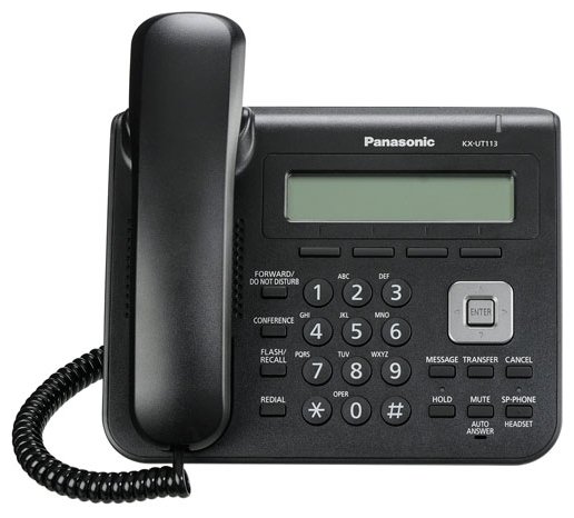 VoIP-телефон Panasonic KX-UT113 (фото modal 3)