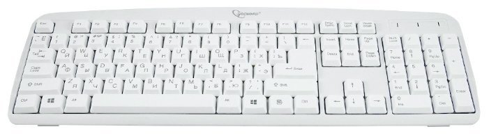 Клавиатура Gembird KB-8350U White USB (фото modal 1)