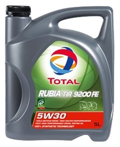 Моторное масло TOTAL Rubia TIR 9200 FE 5W30 5 л (фото modal 1)