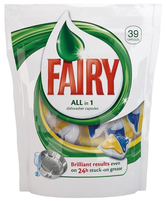 Fairy All in 1 капсулы для посудомоечной машины (фото modal 1)