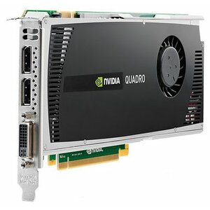 Видеокарта HP Quadro 4000 375Mhz PCI-E 2.0 2048Mb 2800Mhz 256 bit DVI (фото modal nav 1)