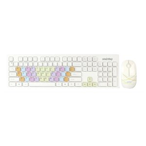 Клавиатура и мышь SmartBuy SBC-218346AG-W White USB (фото modal nav 2)