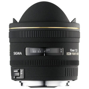 Объектив Sigma AF 10mm f/2.8 EX DC HSM Fisheye Nikon F