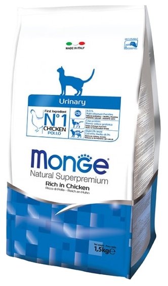 Корм для кошек Monge Cat Urinary – для профилактики МКБ у кошек (фото modal 3)