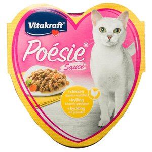 Корм для кошек Vitakraft Poesie Sauce курица и овощи (фото modal nav 2)