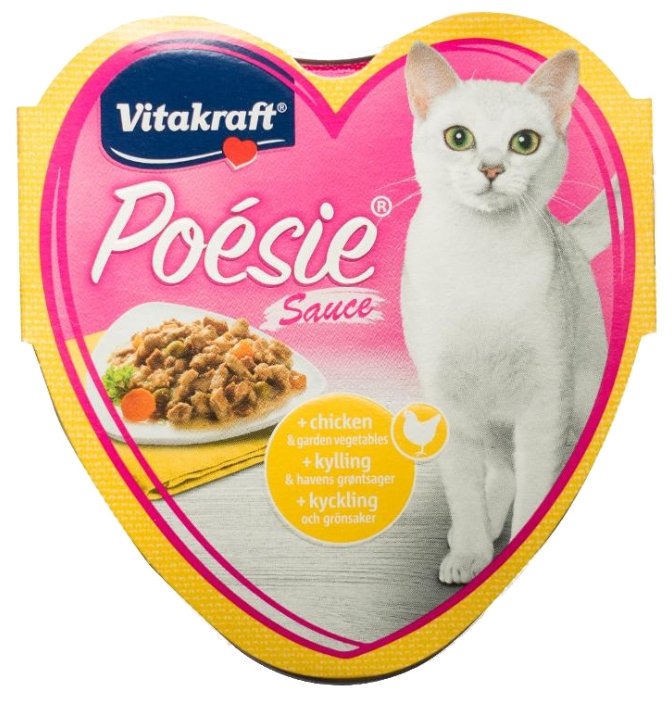 Корм для кошек Vitakraft Poesie Sauce курица и овощи (фото modal 2)