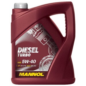 Моторное масло Mannol Diesel Turbo 5W-40 5 л (фото modal nav 1)