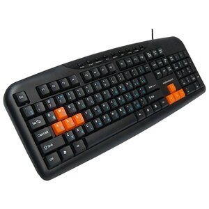 Клавиатура NAKATOMI KN-11U Black-Orange USB (фото modal nav 1)