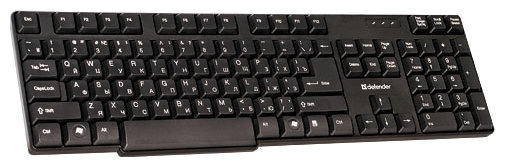 Клавиатура Defender Accent 930 Black PS/2 (фото modal 1)