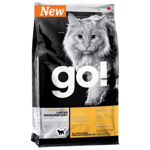 Корм для кошек GO! Sensitivity + Shine Duck Cat Recipe Limited Ingredient Diet, Grain Free (фото modal nav 1)