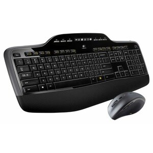 Клавиатура и мышь Logitech Wireless Desktop MK710 Black-Silver USB (фото modal nav 1)