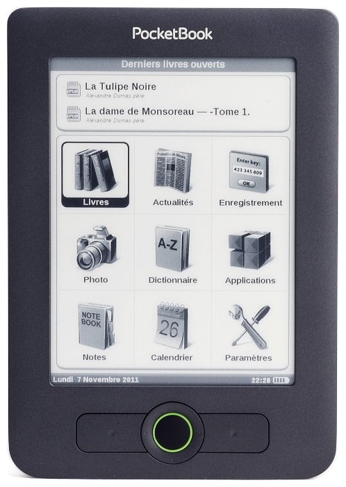 Электронная книга PocketBook 611 Basic (фото modal 1)