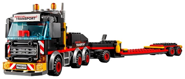 Конструктор LEGO City 60183 Тяжёлый грузовой транспорт (фото modal 3)