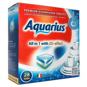 AQUARIUS All in 1 таблетки для посудомоечной машины (фото modal nav 2)