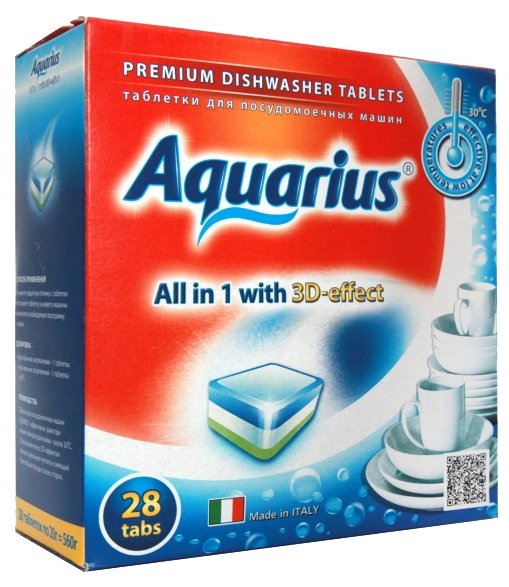 AQUARIUS All in 1 таблетки для посудомоечной машины (фото modal 2)
