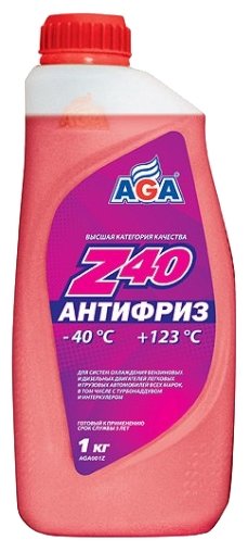 Антифриз AGA Z40, (фото modal 1)