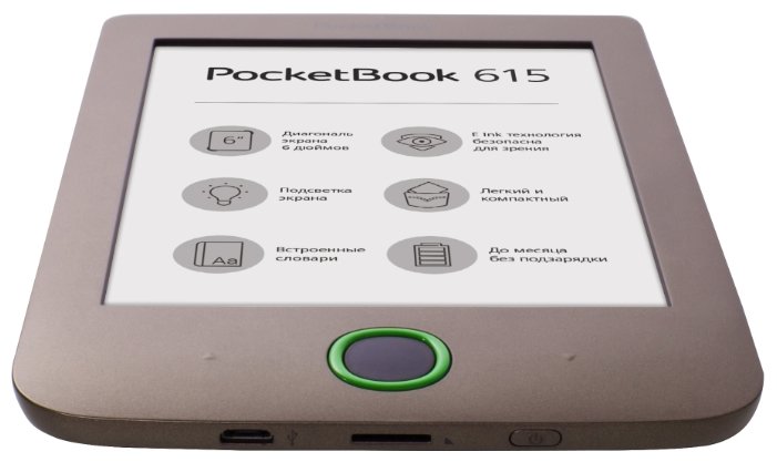 Электронная книга PocketBook 615 (фото modal 4)