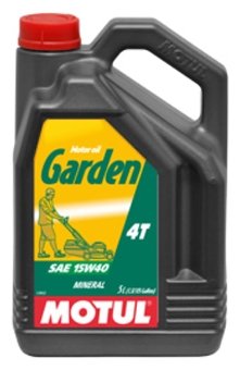 Масло для садовой техники Motul Garden 4T 15W40 5 л (фото modal 1)