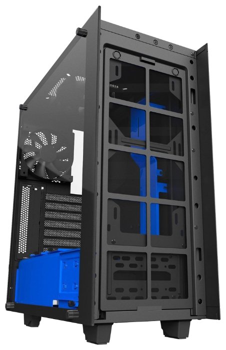 Компьютерный корпус NZXT S340 Elite Black/blue (фото modal 8)