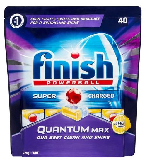 Finish Quantum таблетки (лимон) для посудомоечной машины (фото modal 6)