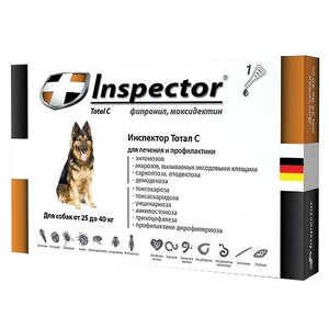 Inspector Капли для собак от 25 до 40 кг (фото modal nav 1)