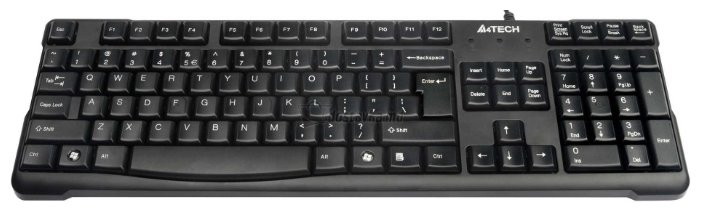 Клавиатура A4Tech KR-750 Black PS/2 (фото modal 3)