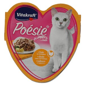 Корм для кошек Vitakraft Poesie Sauce индейка в сырном соусе (фото modal nav 2)