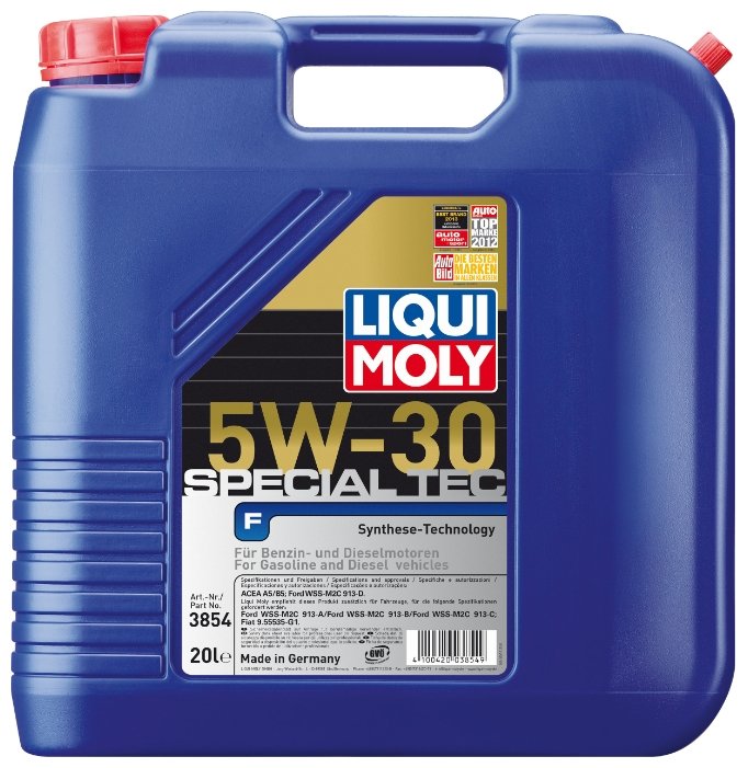 Моторное масло LIQUI MOLY Special Tec F 5W-30 20 л (фото modal 1)