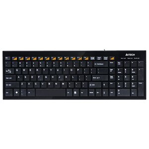 Клавиатура A4Tech KX-100 Black USB (фото modal nav 1)