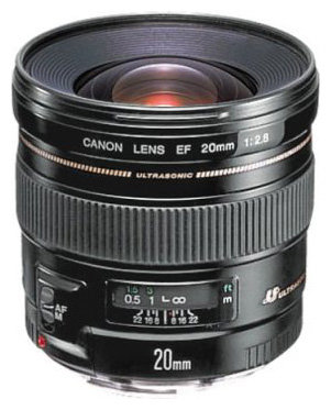 Объектив Canon EF 20mm f/2.8 USM (фото modal 1)