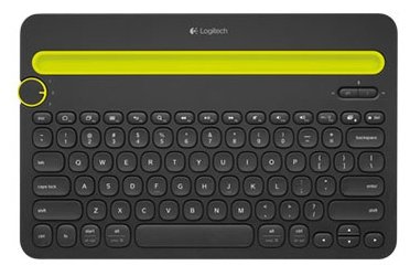 Клавиатура Logitech Multi-Device Keyboard K480 Black Bluetooth (фото modal 1)