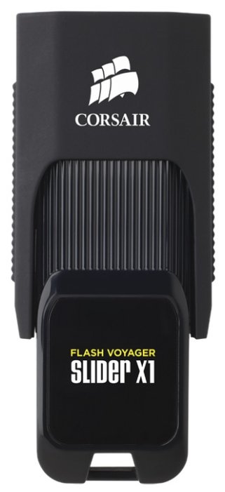 Флешка Corsair Flash Voyager Slider X1 128GB (фото modal 1)